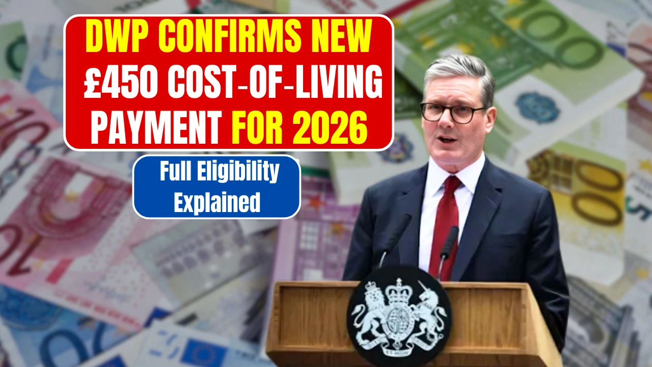 DWP Confirms New £450 Cost‑of‑Living Payment for 2026