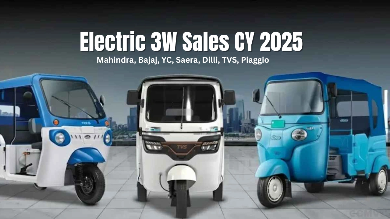 Electric 3W Sales CY 2025