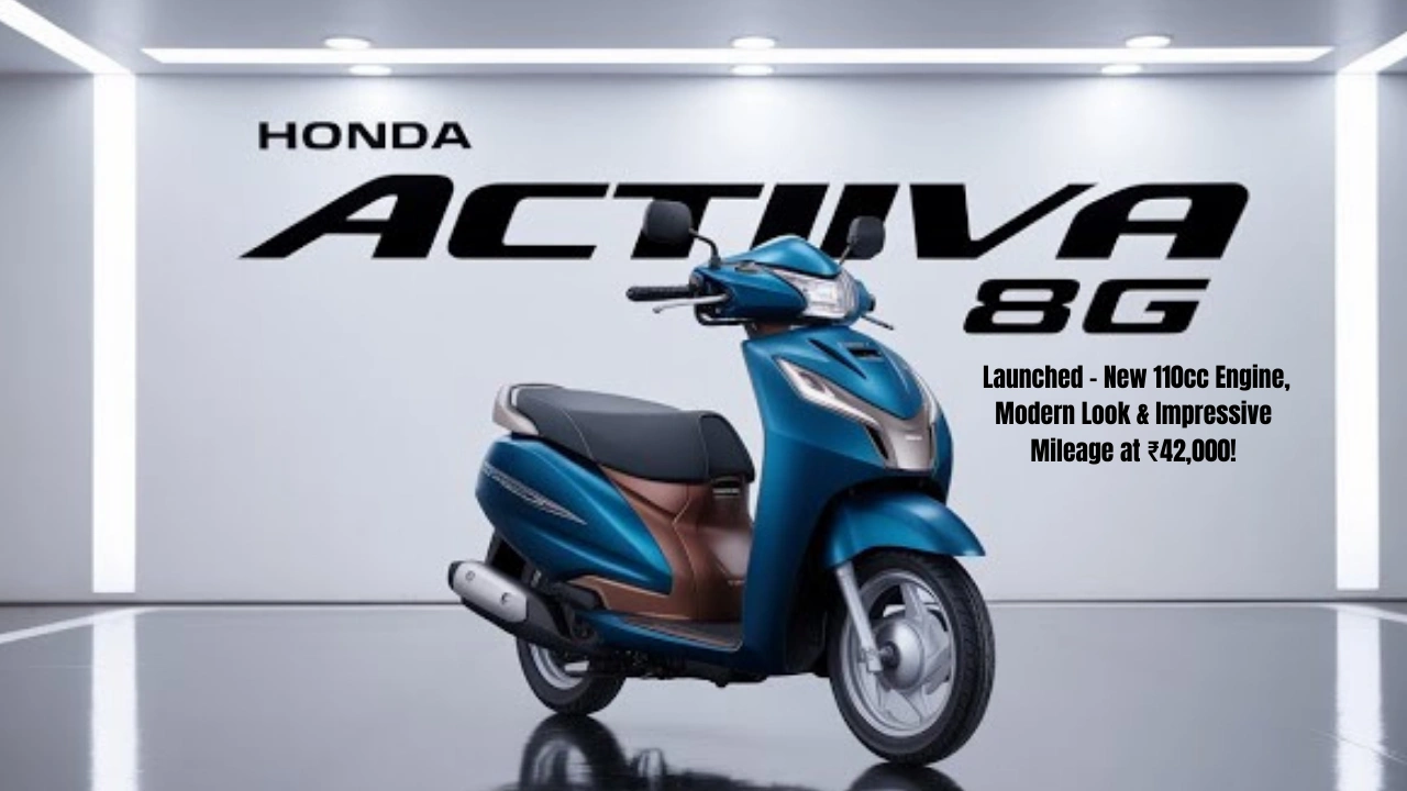 Honda Activa 8G Launched