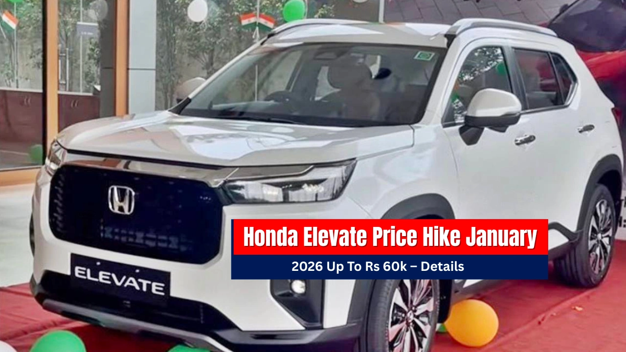 Honda Elevate Price Hike January