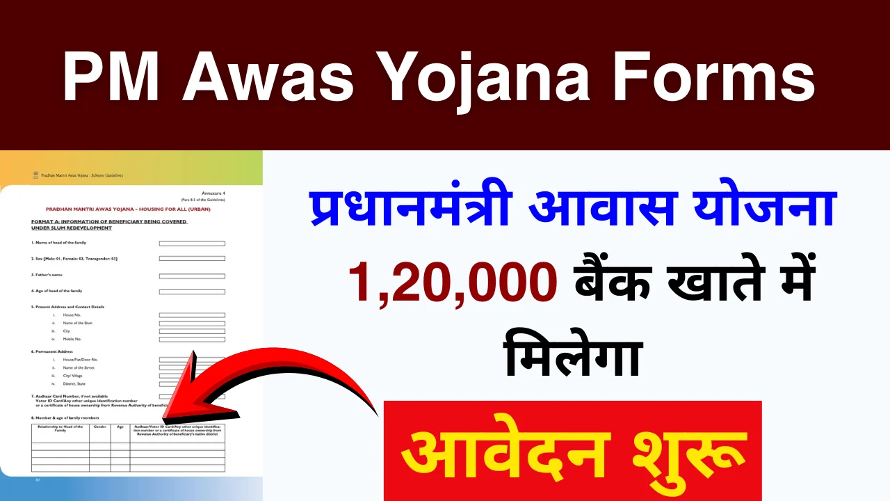 PM Awas Yojana Forms